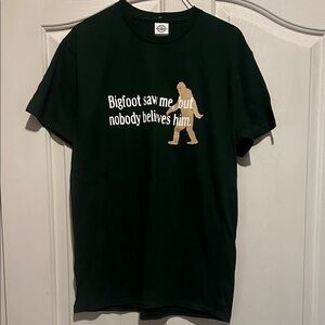 Bigfoot Graphic Tee - Dark Green
